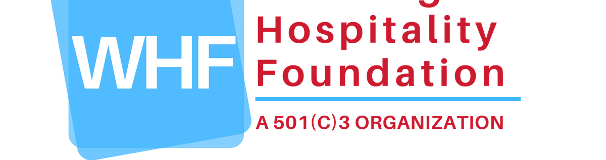A logo for the washington hospitability foundation.